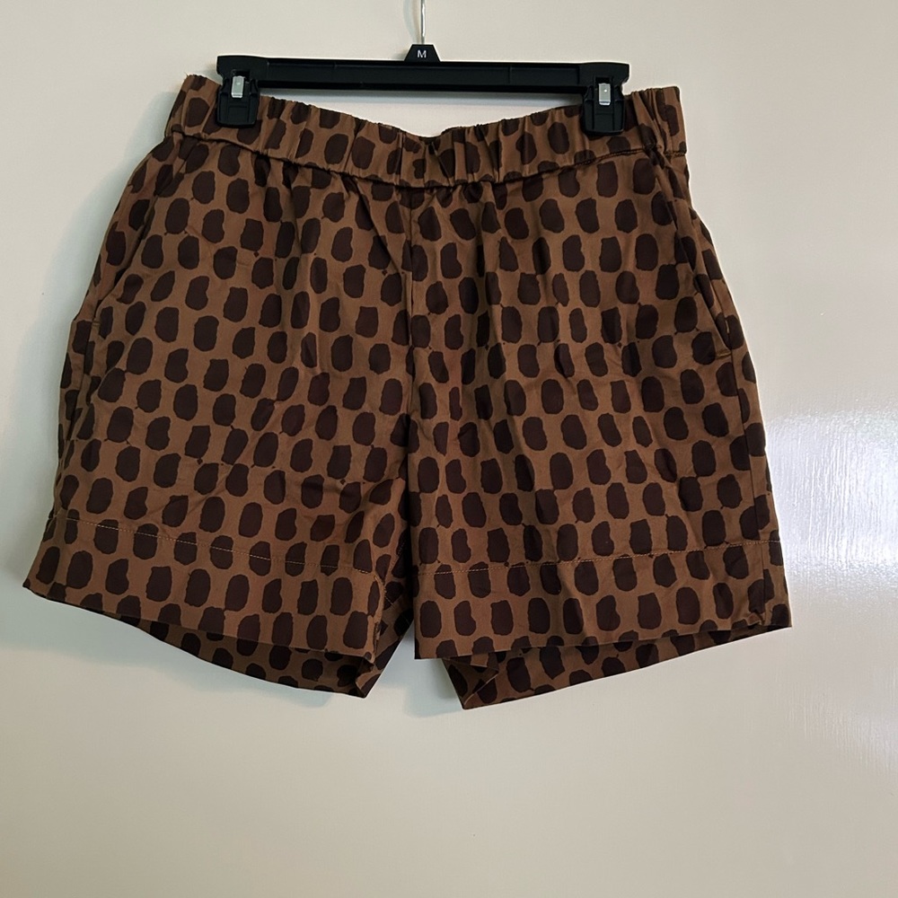 Everlane brown patterned easy pants. Size 10.